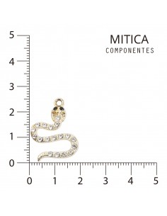 Serpiente de Strass Dorado...
