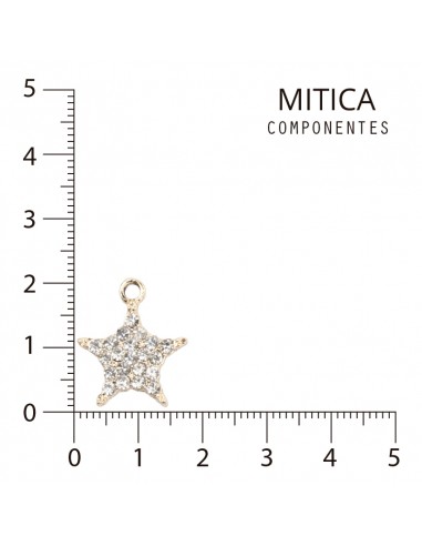 Estrella de Strass Dorado Art. I7142...