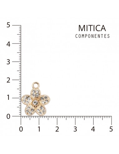 Flor de Strass Dorado Art. I7134 [1...