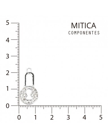 Candado de Strass Níquel Art. I7132...