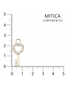 Llave de Strass Dorado Art....