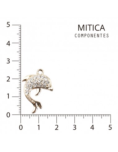 Delfín de Strass Dorado Art.I7136 [1...