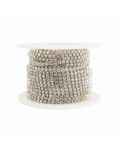 Cadena Strass Níquel...