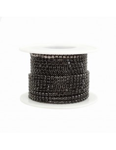 Cadena Strass Negro...