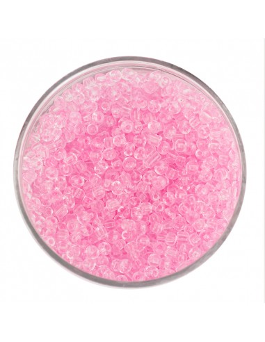 Mostacillon Rosa Transparente  0,4 cm...