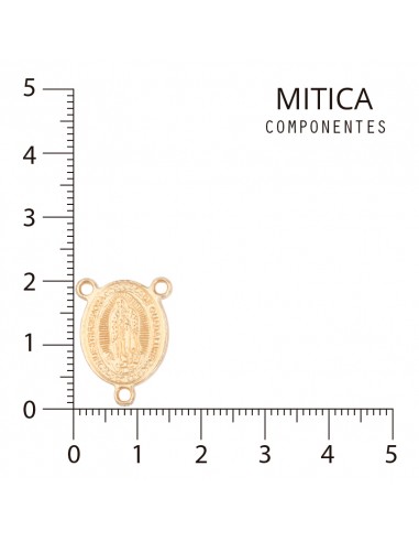 Fundición Dorado Medalla Virgen de...