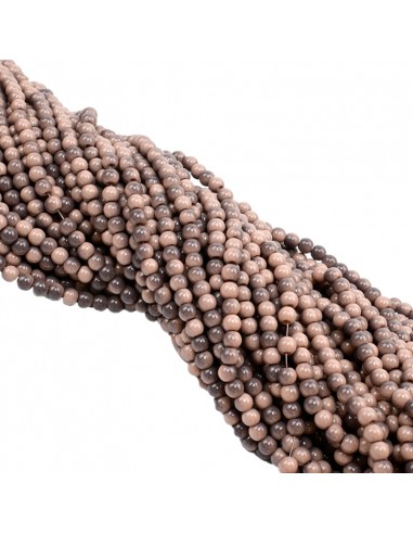 Cuenta de Vidrio Bicolor Talle 6 Lila...