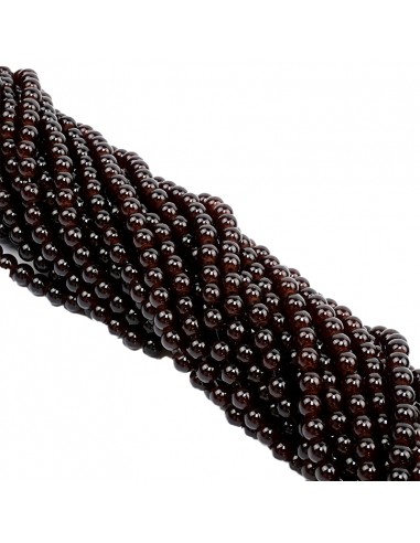 Cuenta de Vidrio Común Talle 6 Marrón...