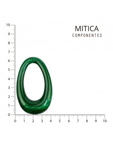 Pieza de Acrílico Orgánico Verde...