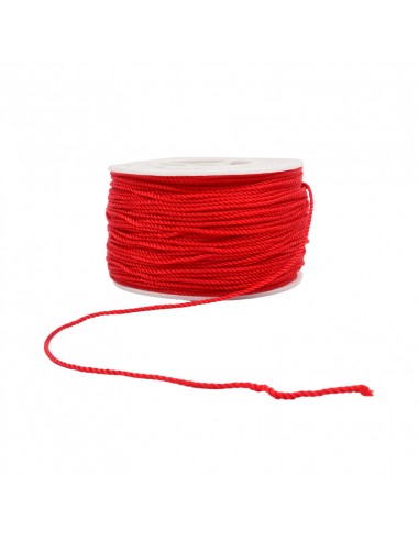 Cordón Trenzado Rojo Art. J6850 [100 y]