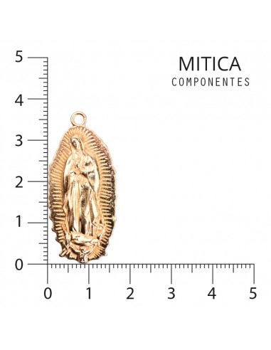 Fundición Dorado Medalla Virgen...