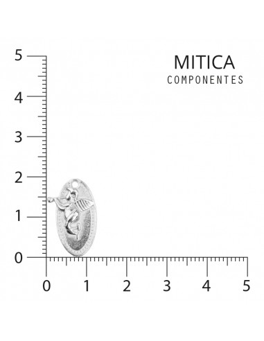 Fundición Níquel Medalla Angel...