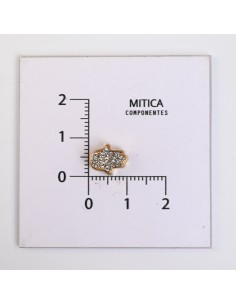 Mano Hamsa Strass Dorado...