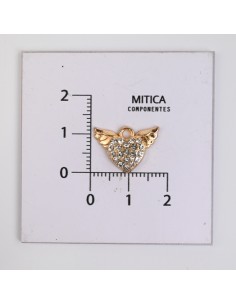 Corazón con Alas de Strass...