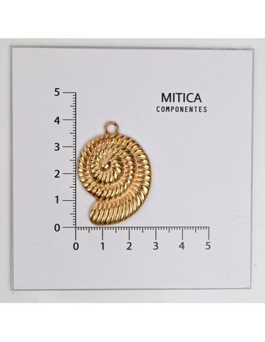 Fundición en Forma de Caracol Dorado...