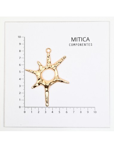 Fundición en Forma de Sol Dorado...