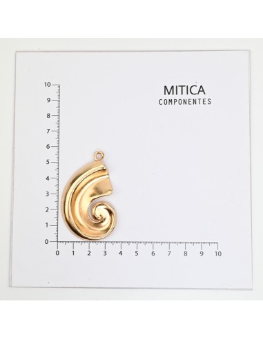 Fundición Dorado Caracol Art.M4738...