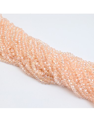 Roca Cristal 4MM Rosa [1tira ]
