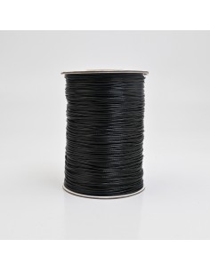 Cordón Negro con Alma 1MM...