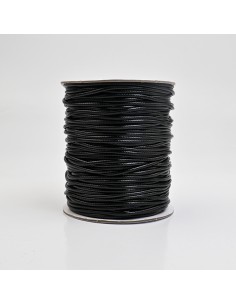 Cordón Negro con Alma 2MM...