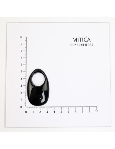 Resina Simil Piedra Orgánica Negro...
