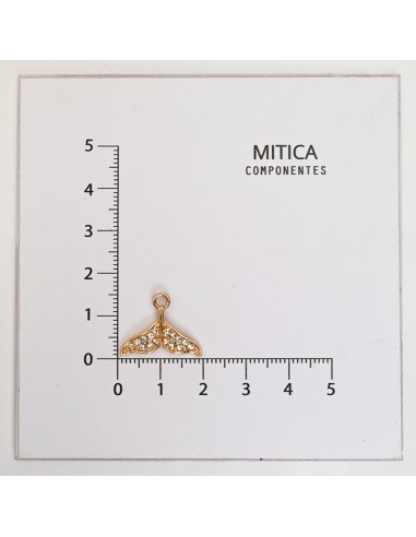 Aleta de Strass Dorado Art.M7124 [1...