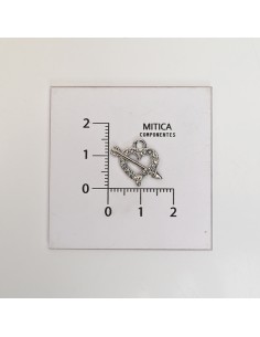 Corazón Con Strass Níquel...