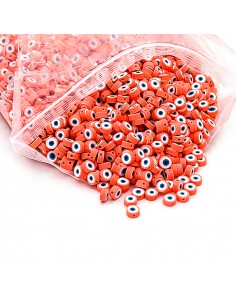 Fimo Ojo Naranja Neón... 2