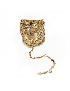 Cadena hierro dorado F3526...