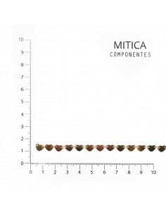 Cadena hierro dorado F8233... 2